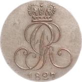 Obverse 1 Pfennig 1827 C