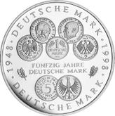Obverse 10 Mark 1998 J German mark