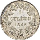 Reverse Gulden 1837