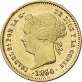 Obverse 2 Pesos 1864