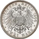 Reverse 2 Mark 1906 A Prussia