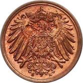 Reverse 1 Pfennig 1906 E