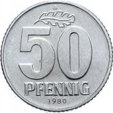 Obverse 50 Pfennig 1980 A