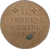 Reverse 2 Pfennig 1832 CvC