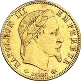 Obverse 5 Francs 1868 A