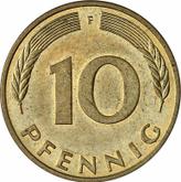 Obverse 10 Pfennig 1993 F