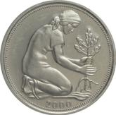 Reverse 50 Pfennig 2000 D