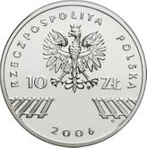 Obverse 10 Zlotych 2006 MW EO 30 years of June 1976 protests
