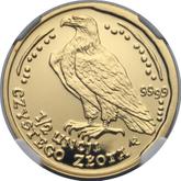 Reverse 200 Zlotych 2010 MW NR White-tailed eagle
