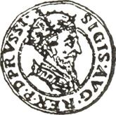Obverse Ducat 1556 Danzig