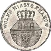 Obverse 1 Zloty 1835 Krakow