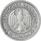 Obverse 50 Reichspfennig 1927 A