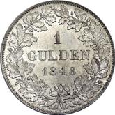 Reverse Gulden 1848