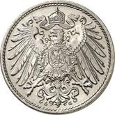 Reverse 10 Pfennig 1898 G