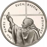 Reverse 10 Zlotych 1997 MW EO 46th Eucharistic Congress - John Paul II