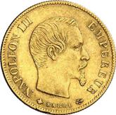 Obverse 10 Francs 1859 BB