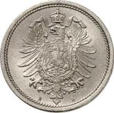 Reverse 10 Pfennig 1875 B