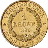 Reverse Krone 1860 B