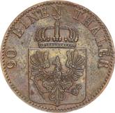 Obverse 4 Pfennig 1864 A