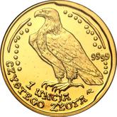 Reverse 500 Zlotych 2010 MW NR White-tailed eagle