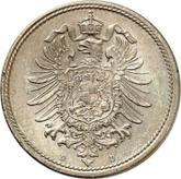 Reverse 10 Pfennig 1875 D