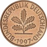 Reverse 2 Pfennig 1997 A