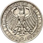 Obverse 3 Reichsmark 1928 A Naumburg