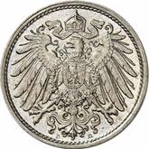 Reverse 10 Pfennig 1891 D