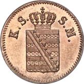 Obverse 1 Pfennig 1855 F
