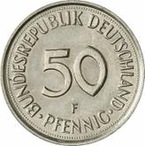 Obverse 50 Pfennig 1977 F