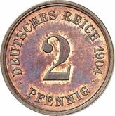 Obverse 2 Pfennig 1904 F