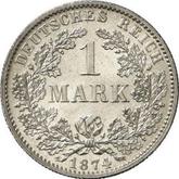 Obverse 1 Mark 1874 B