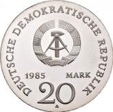 Reverse 20 Mark 1985 A Moritz Arndt