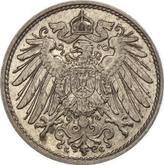 Reverse 10 Pfennig 1892 G