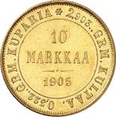 Reverse 10 Mark 1905 L