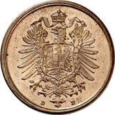 Reverse 2 Pfennig 1875 D