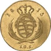 Reverse Ducat 1815 I.G.S.