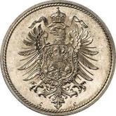 Reverse 10 Pfennig 1874 C