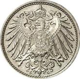 Reverse 10 Pfennig 1890 G