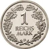Reverse 1 Reichsmark 1926 D