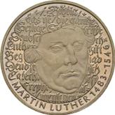 Obverse 5 Mark 1983 G Martin Luther