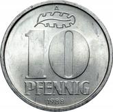 Obverse 10 Pfennig 1988 A