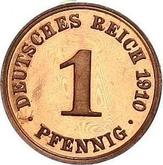 Obverse 1 Pfennig 1910 A