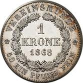 Reverse Krone 1868