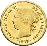 Obverse 2 Peso 1865