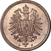Reverse 1 Pfennig 1876 F