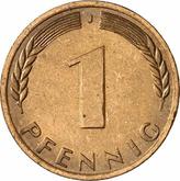 Obverse 1 Pfennig 1967 J
