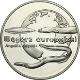 Reverse 20 Zlotych 2003 MW ET European eel