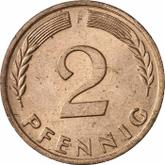 Obverse 2 Pfennig 1970 F