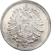 Reverse 20 Pfennig 1873 G